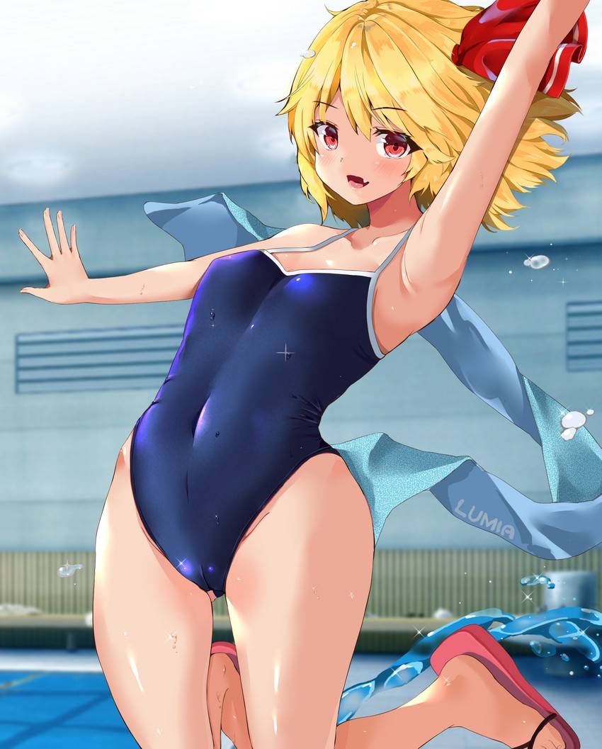 rumia (touhou) drawn by fujiko_(emnprmn)