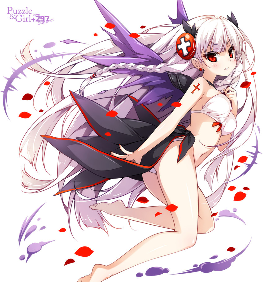 valkyrie and dark valkyrie (puzzle & dragons) drawn by reina_(black_spider)