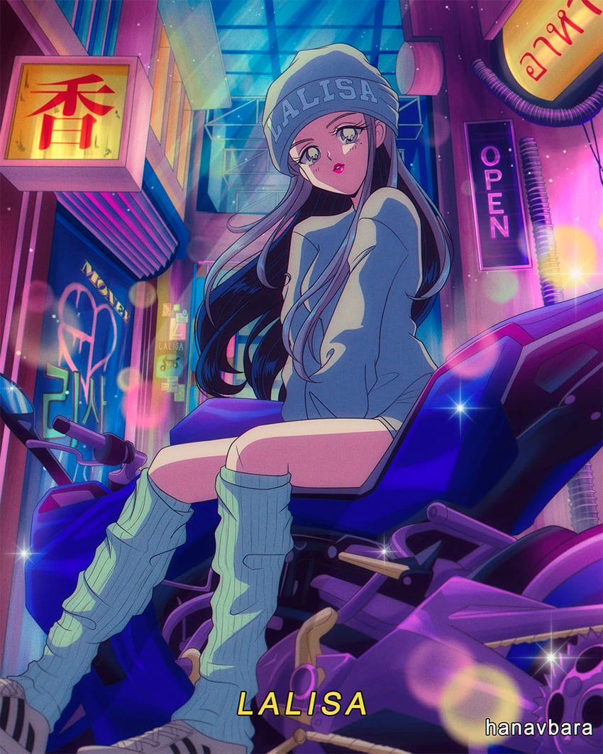 lisa (real life and 1 more) drawn by hanavbara