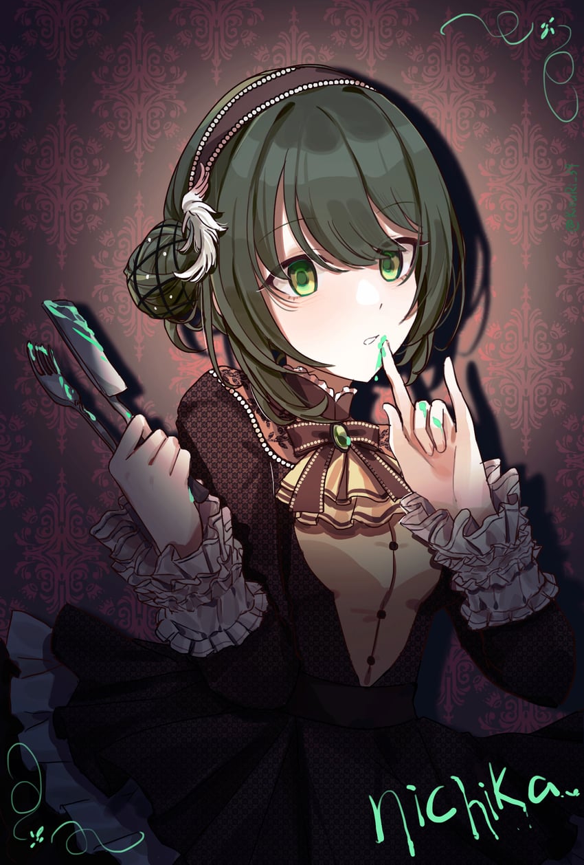 nanakusa nichika (idolmaster and 1 more) drawn by kiouri