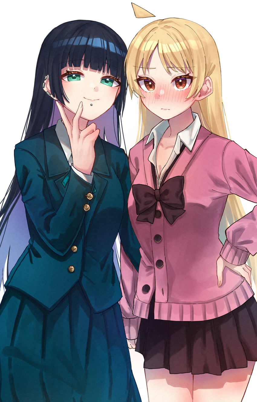 ijichi seika and pa-san (bocchi the rock!) drawn by yozakurayuyu
