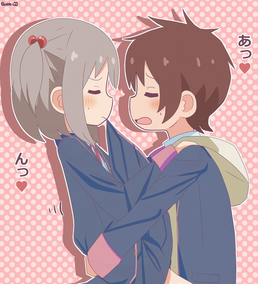 senkawa minato and sakurada yuuta (onii-chan wa oshimai!) drawn by bambi2000line