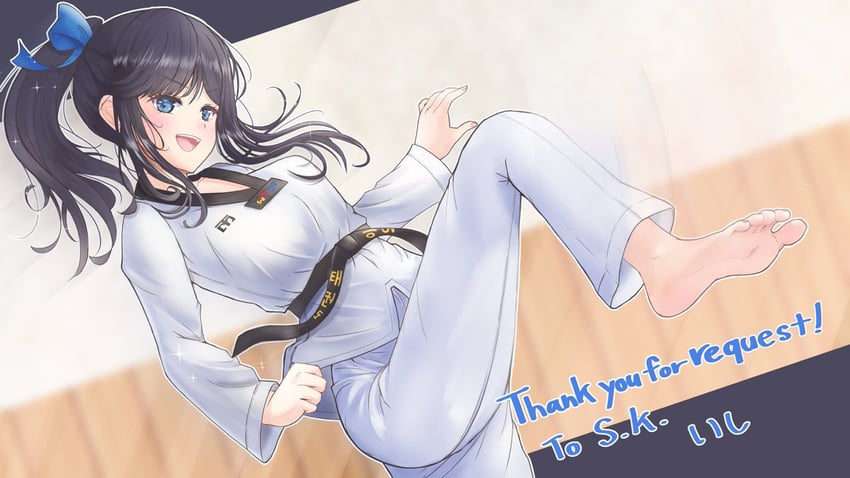 shion aoyama (original) drawn by ishi_(user_vcwg3733)