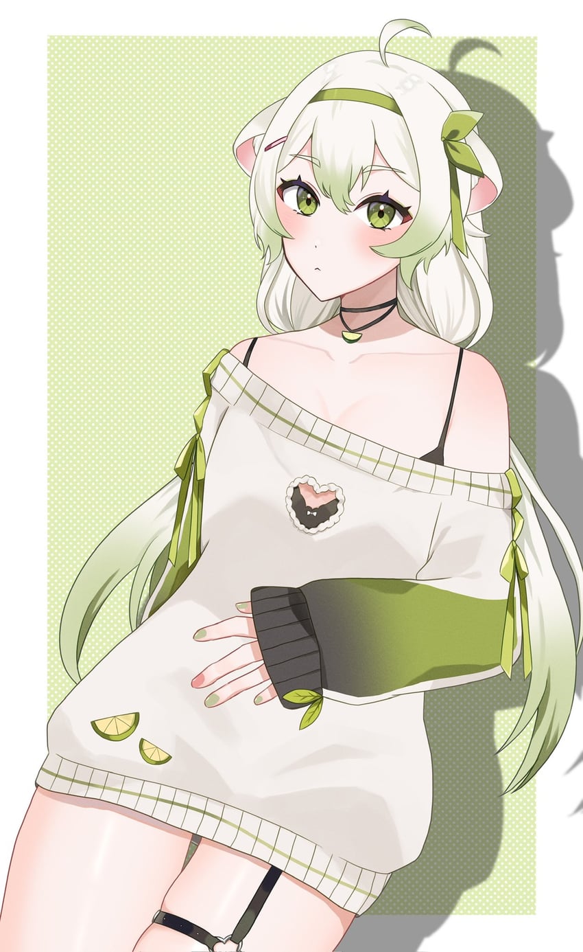 laimu (indie virtual youtuber and 1 more) drawn by nekobiyori