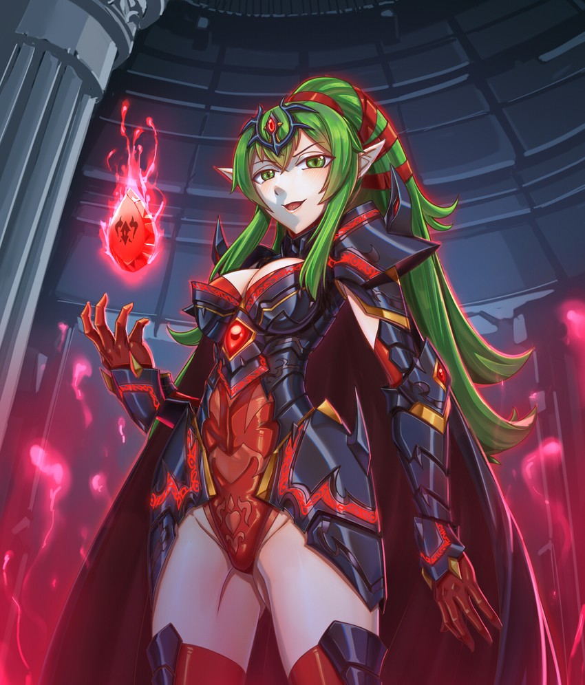 tiki (fire emblem and 2 more) drawn by leebigtree