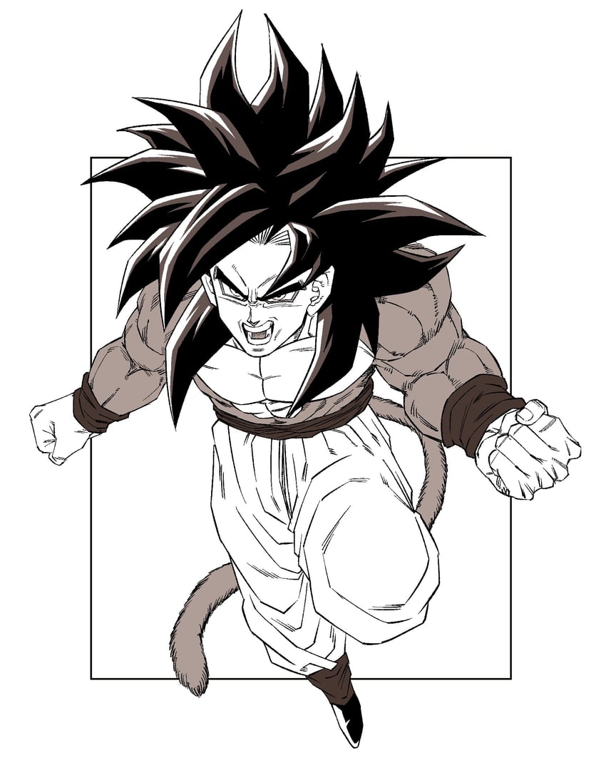son goku (dragon ball and 1 more) drawn by homelanderrr