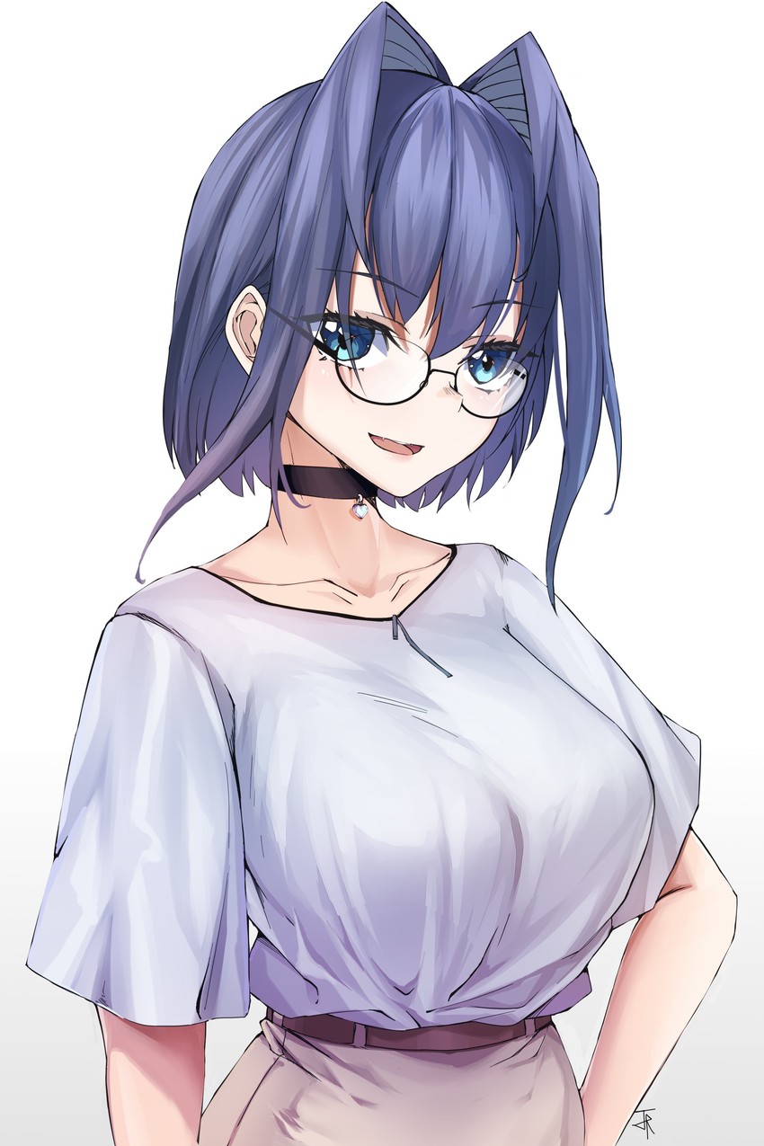 ouro kronii (hololive and 1 more) drawn by therrao