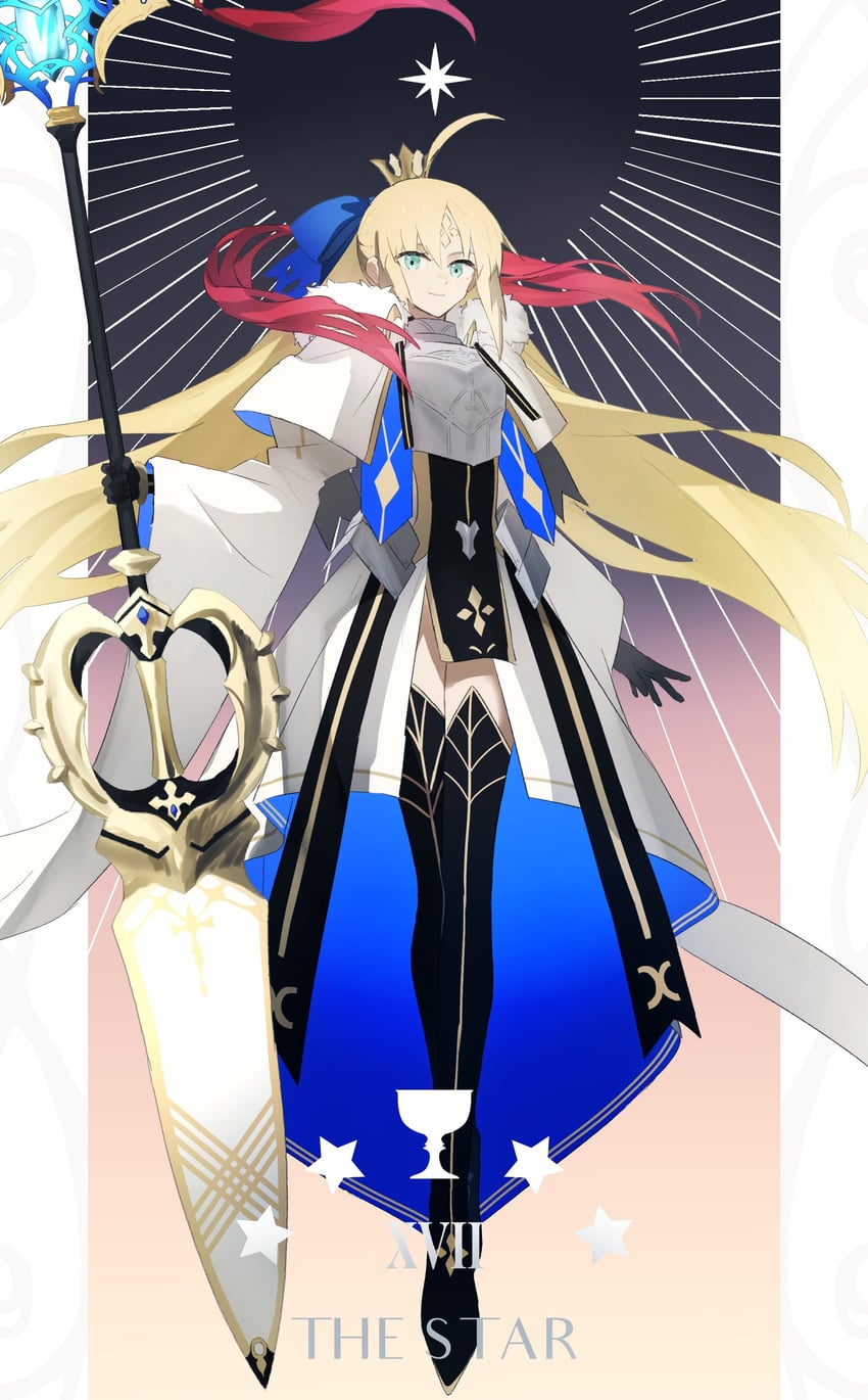 artoria pendragon and artoria caster (fate and 1 more) drawn by ninjin_(ne_f_g_o)