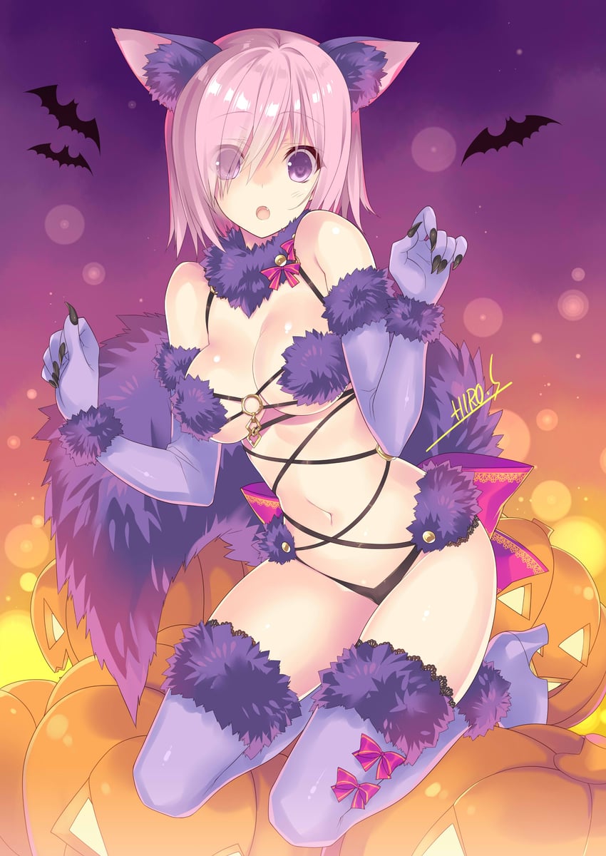 mash kyrielight (fate and 1 more) drawn by suzuhira_hiro