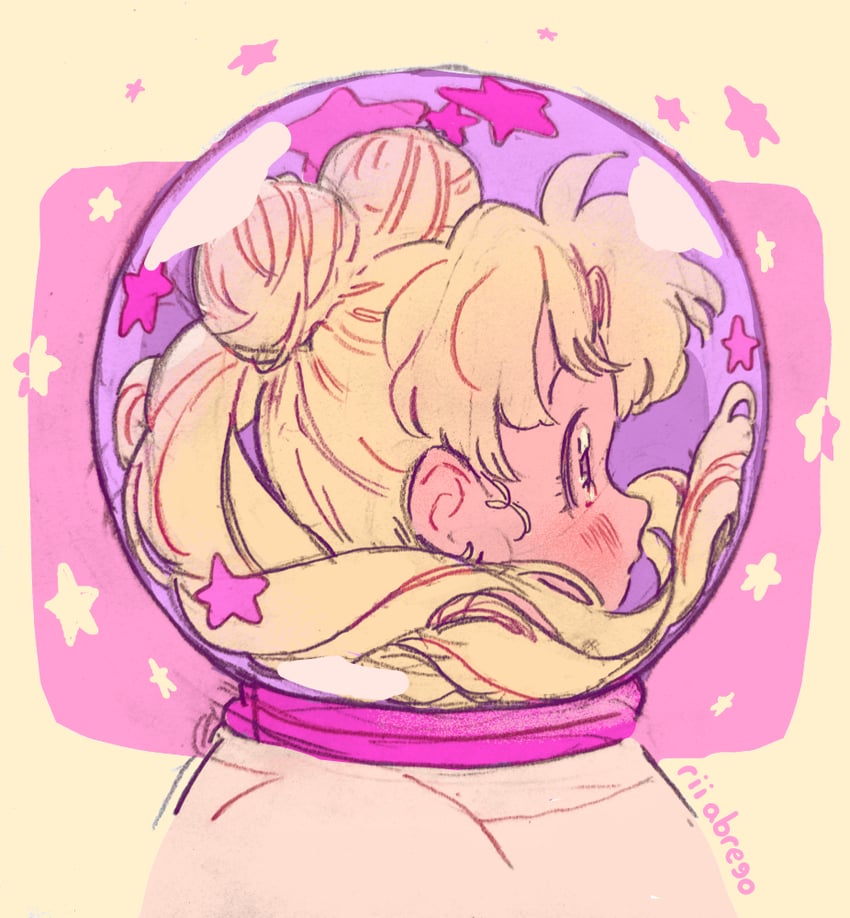 tsukino usagi (bishoujo senshi sailor moon) drawn by rii_abrego