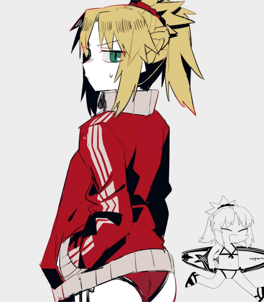 mordred (fate and 1 more) drawn by uotsu_(sabakou)