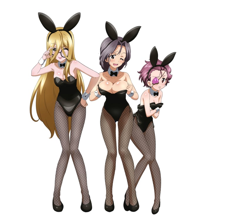 nekonyaa, piyotan, and momogaa (girls und panzer) drawn by key_(gaigaigai123)