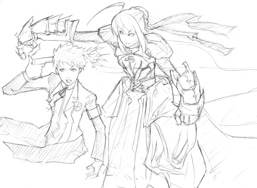 artoria pendragon, saber, and emiya shirou (fate and 3 more)