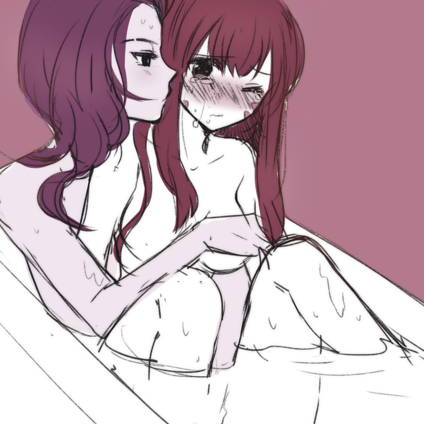 d.va and sombra (overwatch and 1 more) drawn by kaoruru_(sakuno2911)