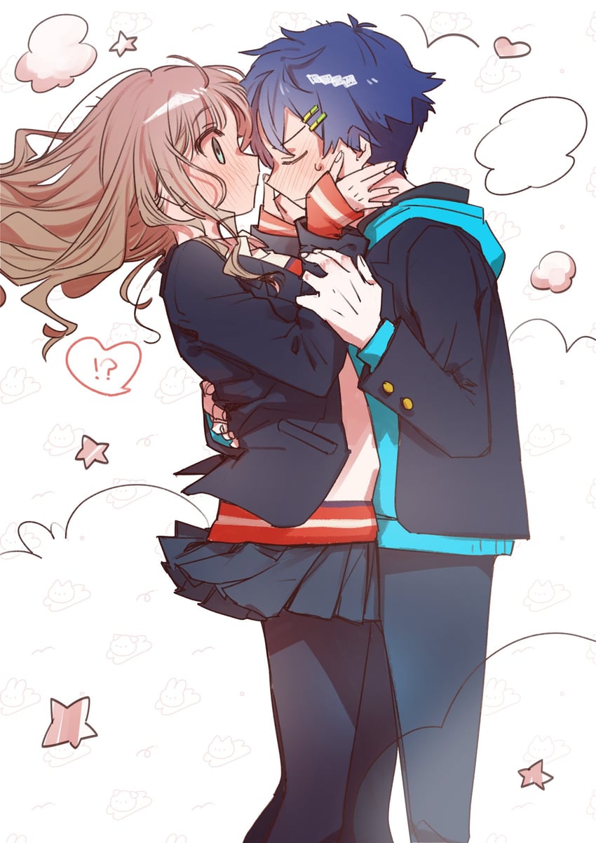 minami yume and asanaka yomogi (gridman universe and 1 more) drawn by cha-handaisuki