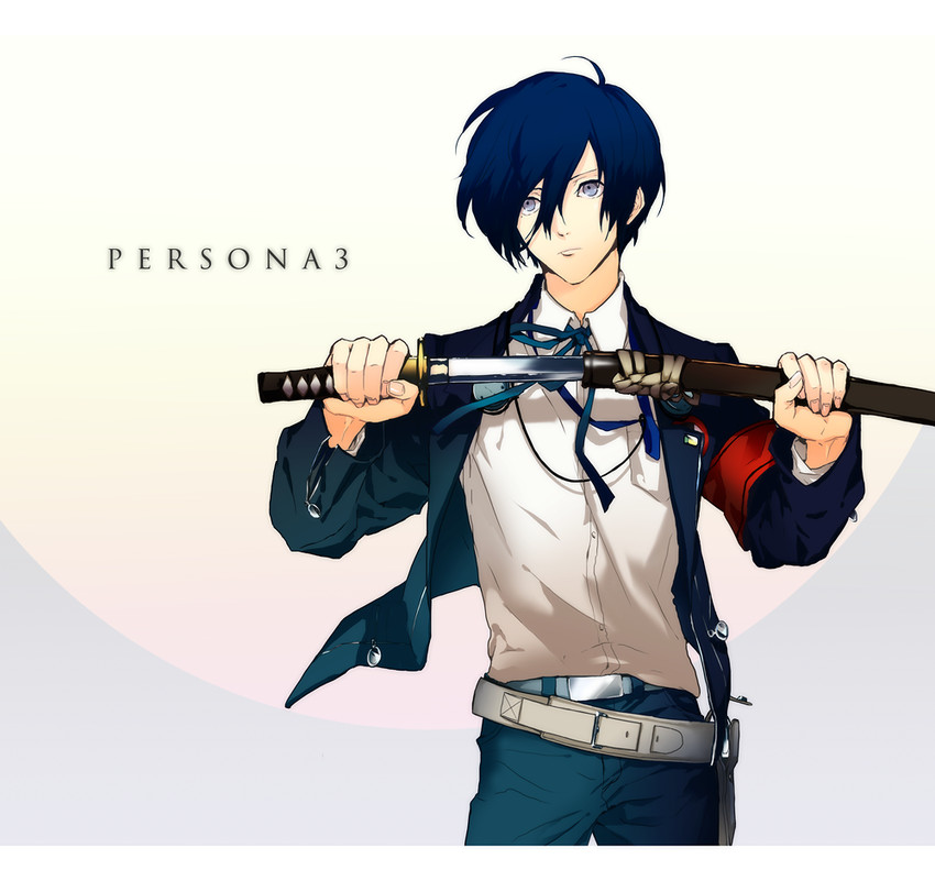 yuuki makoto (persona and 1 more) drawn by reo_(3818887)