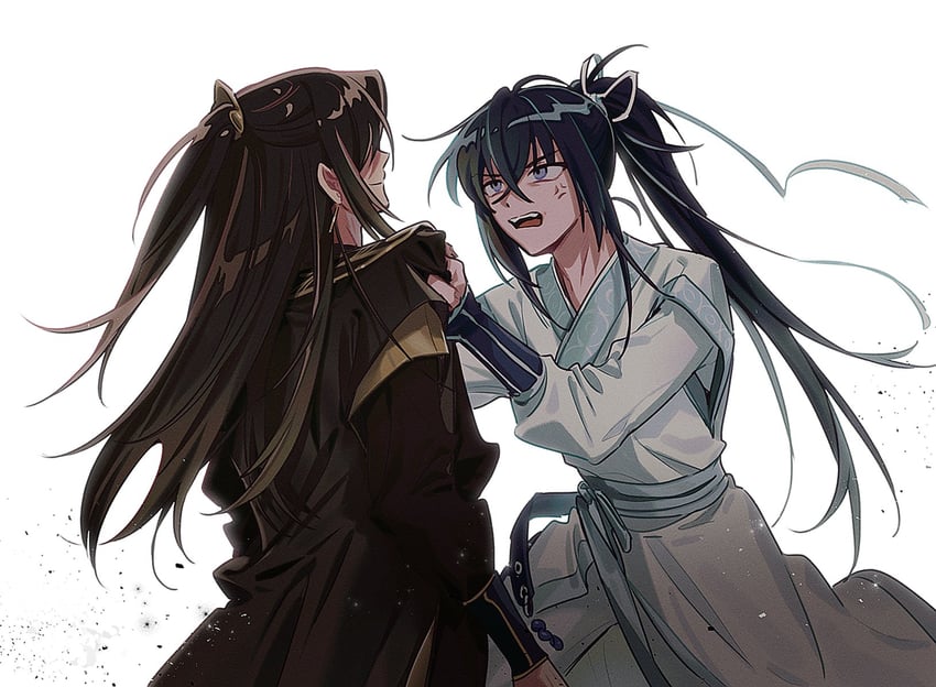 zaha and seol young (jinhongi) drawn by dorong_(gam-sja)