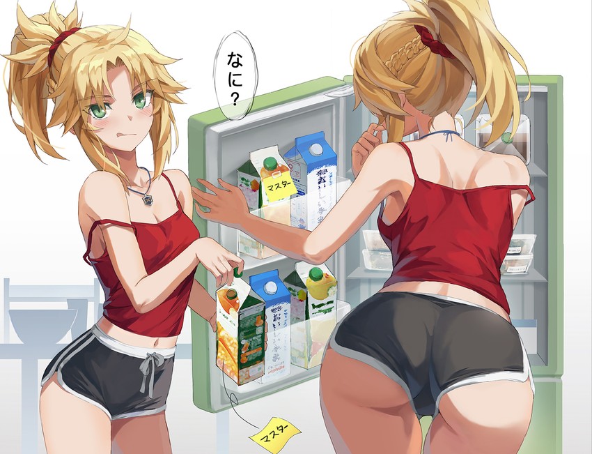 mordred (fate and 1 more) drawn by tonee
