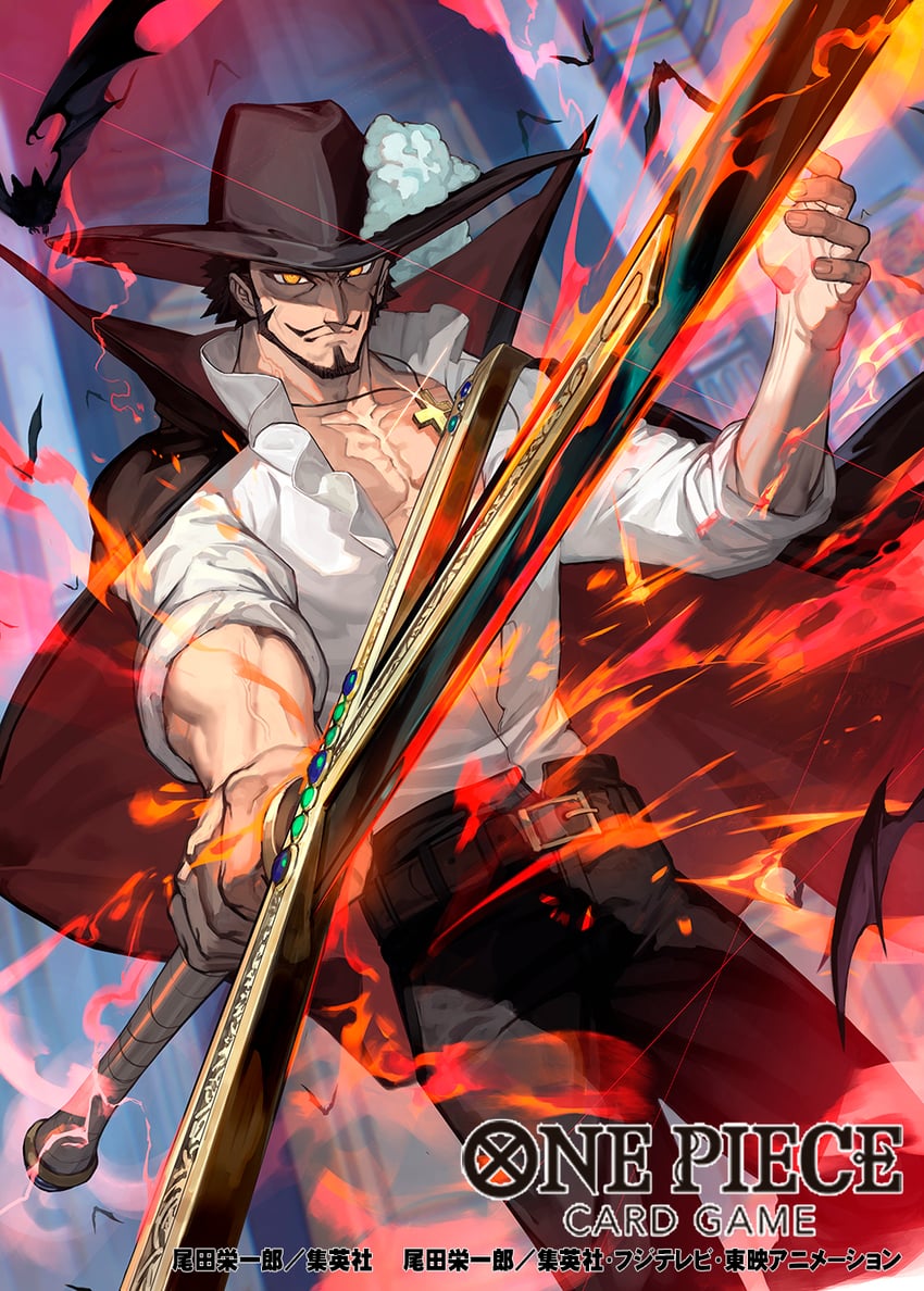 dracule mihawk (one piece and 1 more) drawn by lack