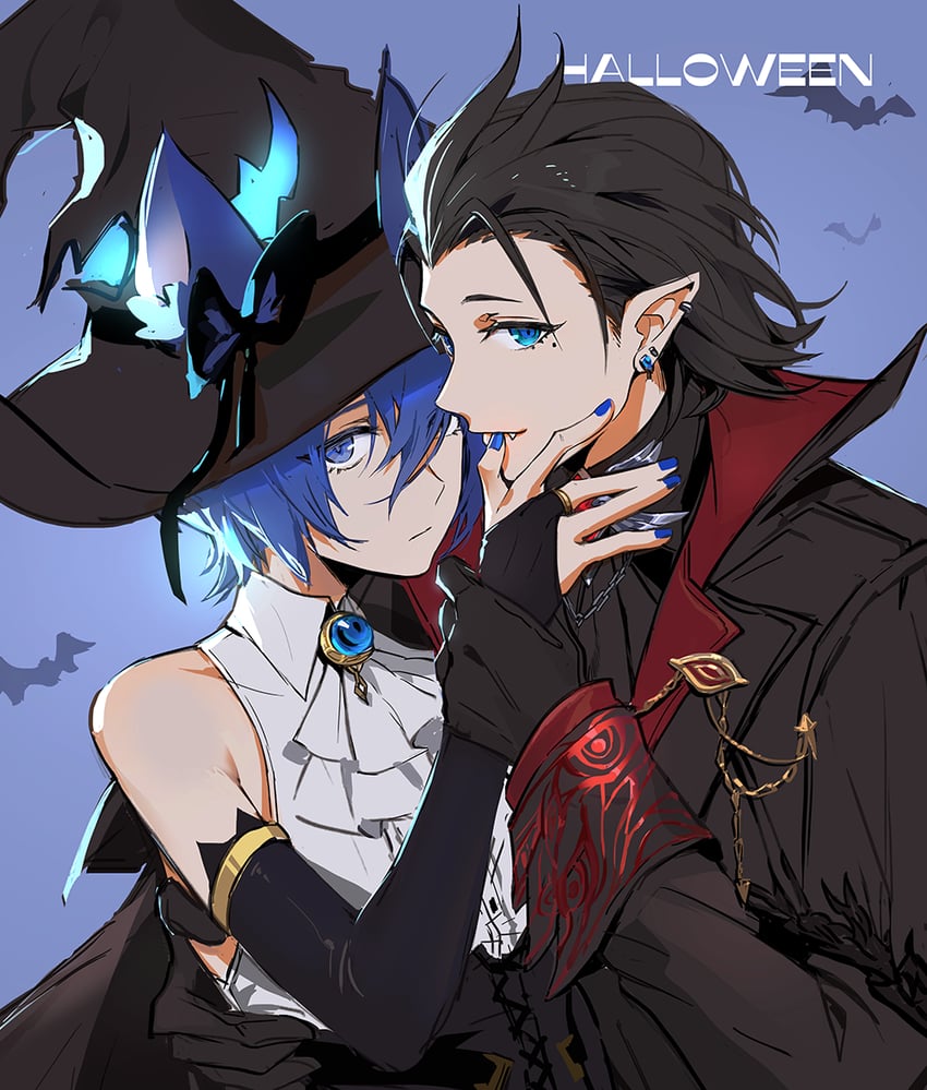 yuuki makoto and mochizuki ryouji (persona and 1 more) drawn by kaede1231
