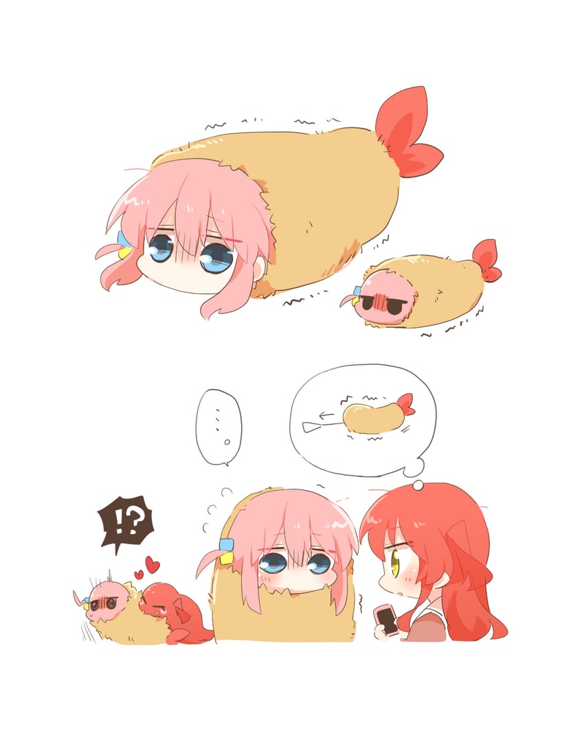 gotoh hitori and kita ikuyo (bocchi the rock!) drawn by rebecca_(keinelove)