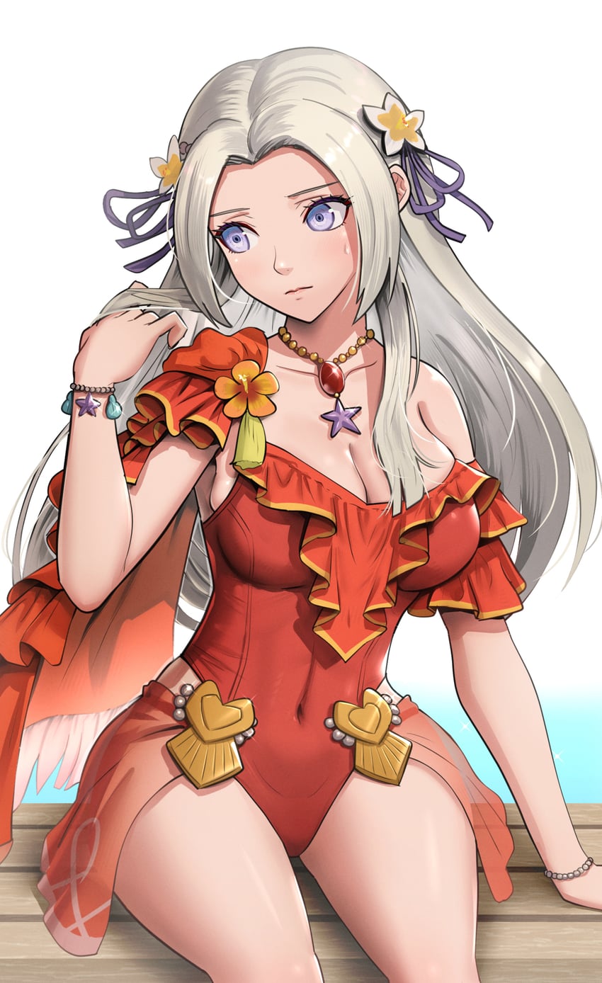 edelgard von hresvelg (fire emblem and 2 more) drawn by gonzarez