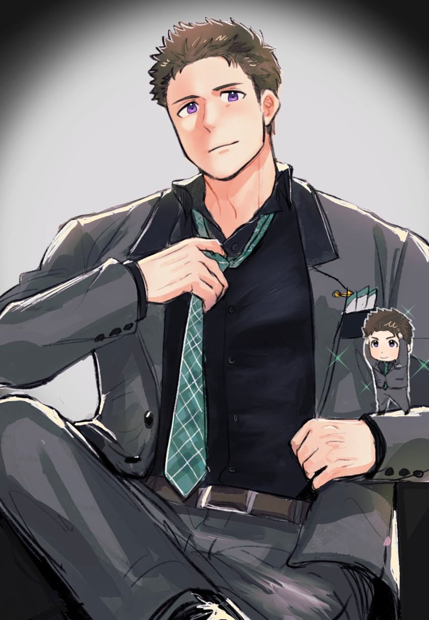 shingen seiji (idolmaster and 1 more) drawn by lllsaedesu and sonikinme