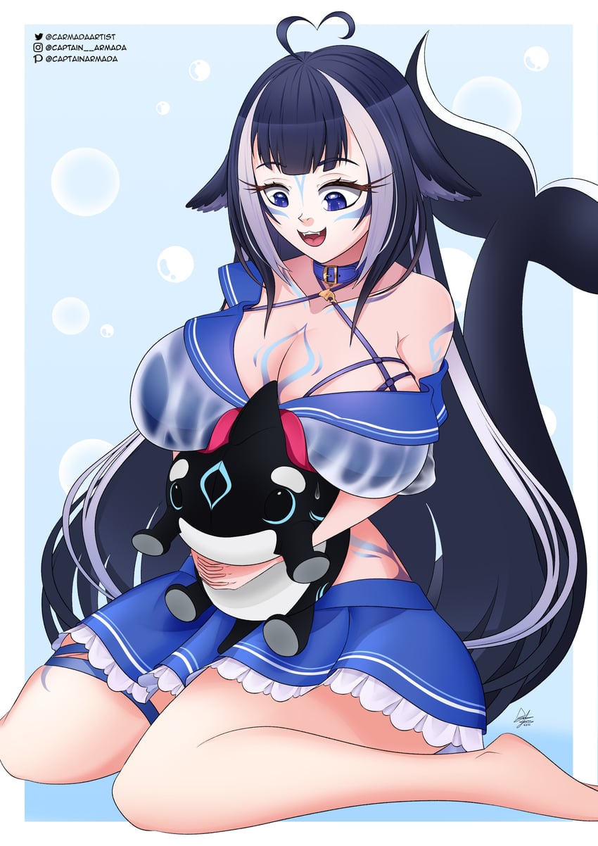 shylily (indie virtual youtuber) drawn by captainarmada