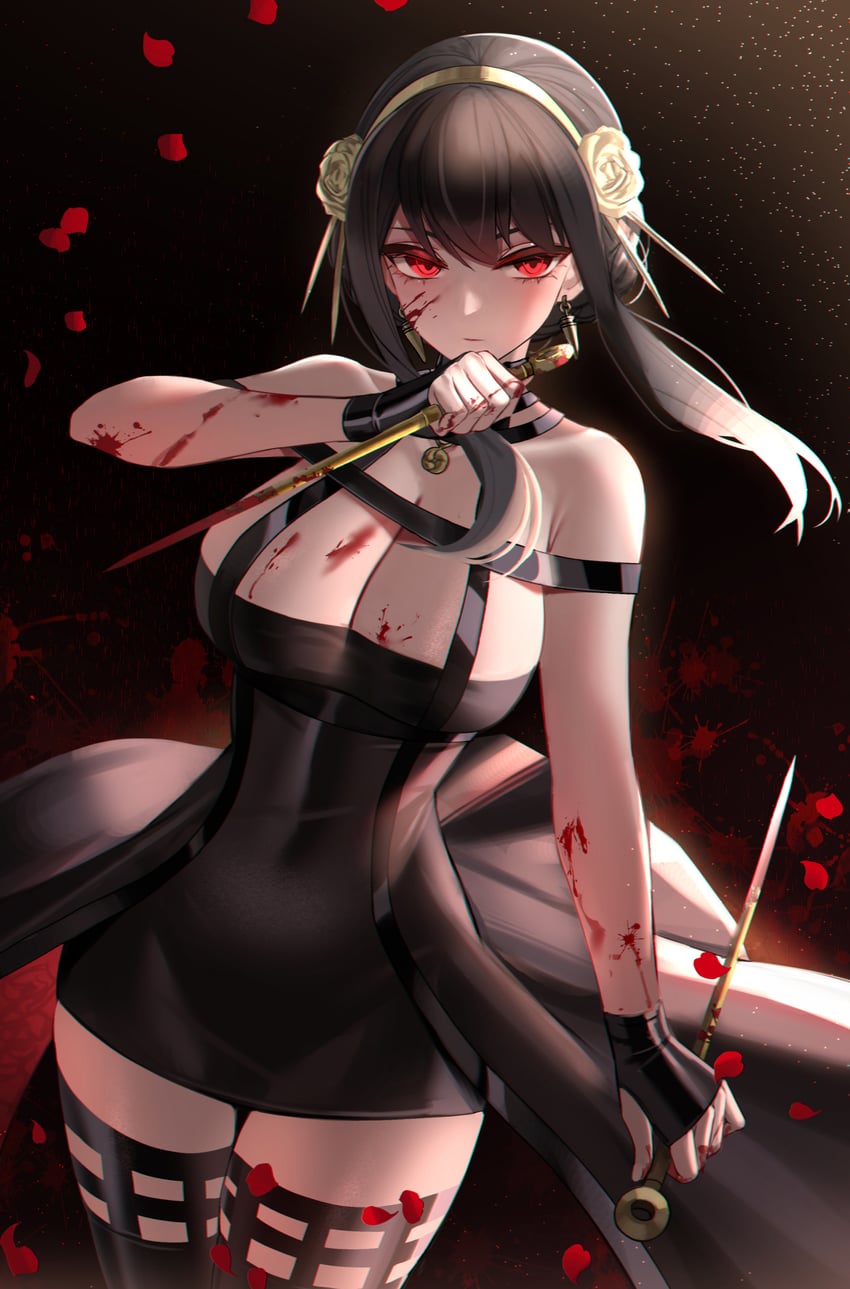 yor briar (spy x family) drawn by eternity_(shadeh)