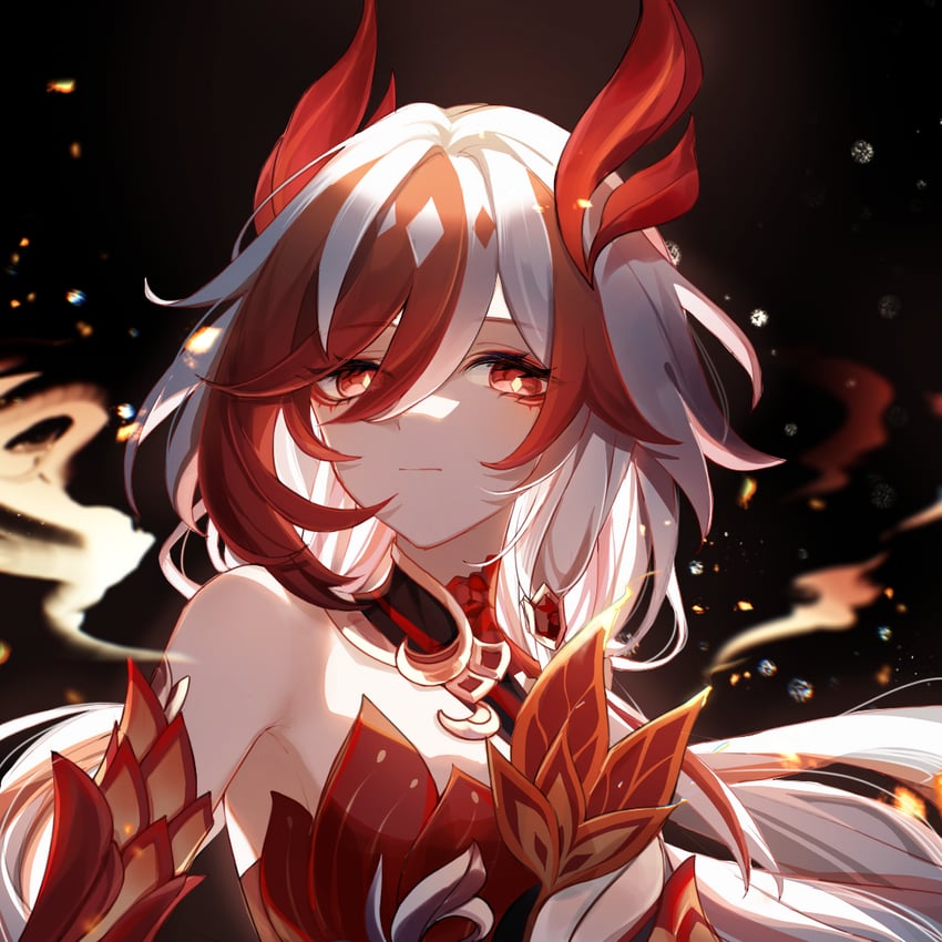 fu hua (honkai and 1 more) drawn by mangzhi_yaoyao