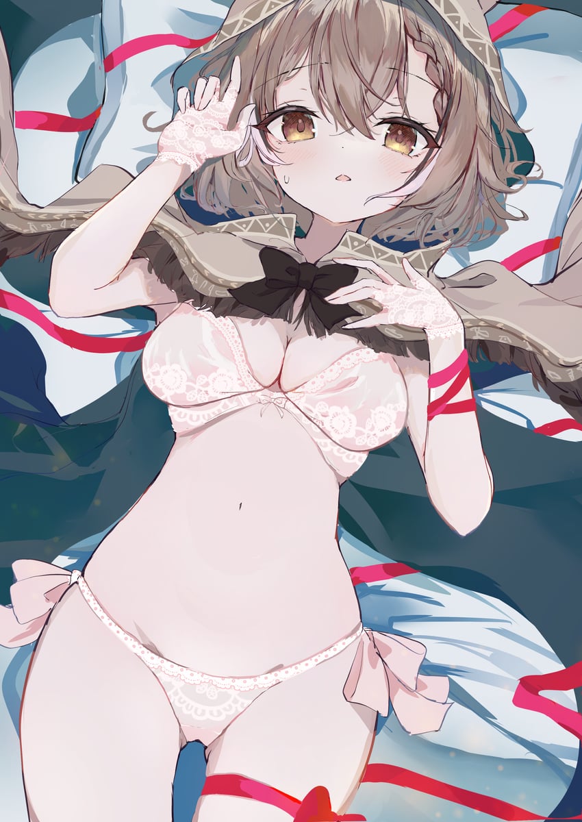 nanashi mumei (hololive and 1 more) drawn by inaba_reito