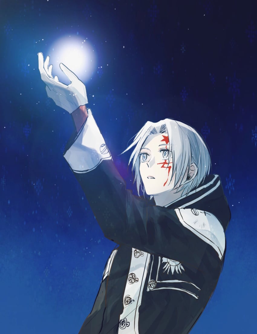 allen walker (d.gray-man) drawn by niima_(n_maru222)