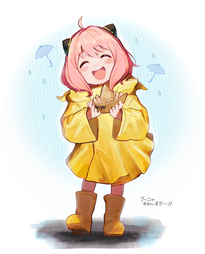 anya and georgie denbrough (spy x family and 1 more) drawn by hamachamu