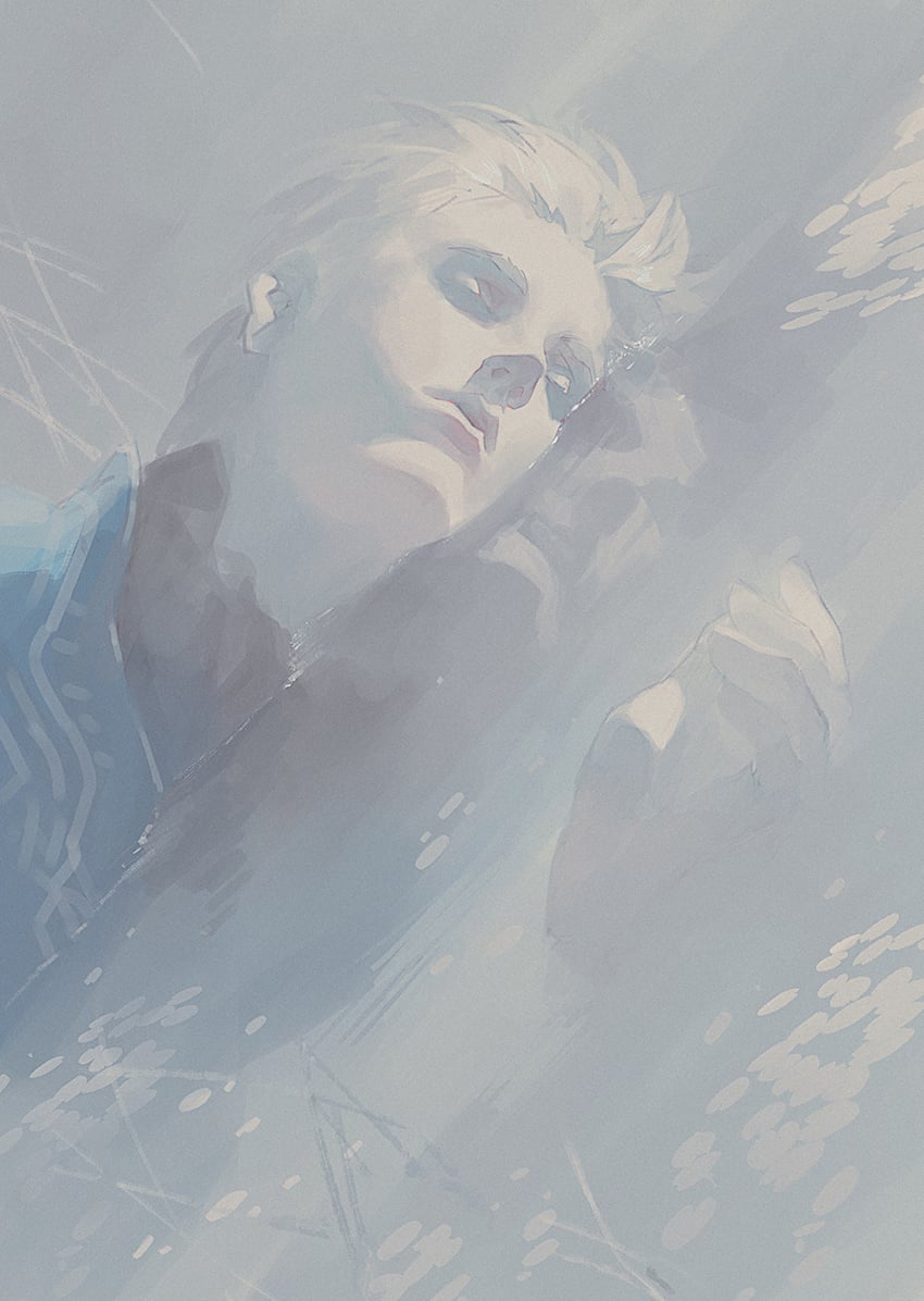 vergil (devil may cry and 1 more) drawn by evanolge