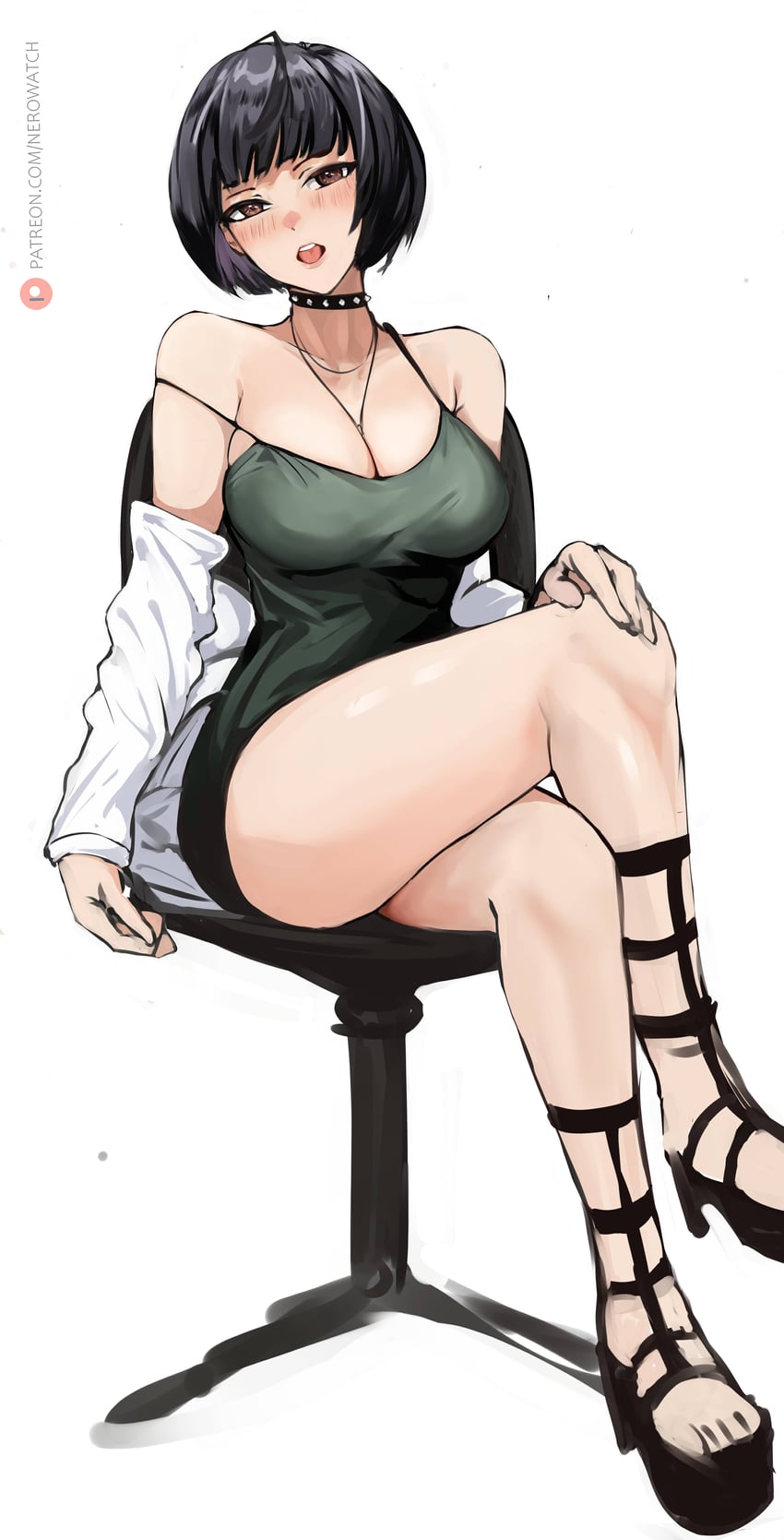 takemi tae (persona and 1 more) drawn by nero_watch
