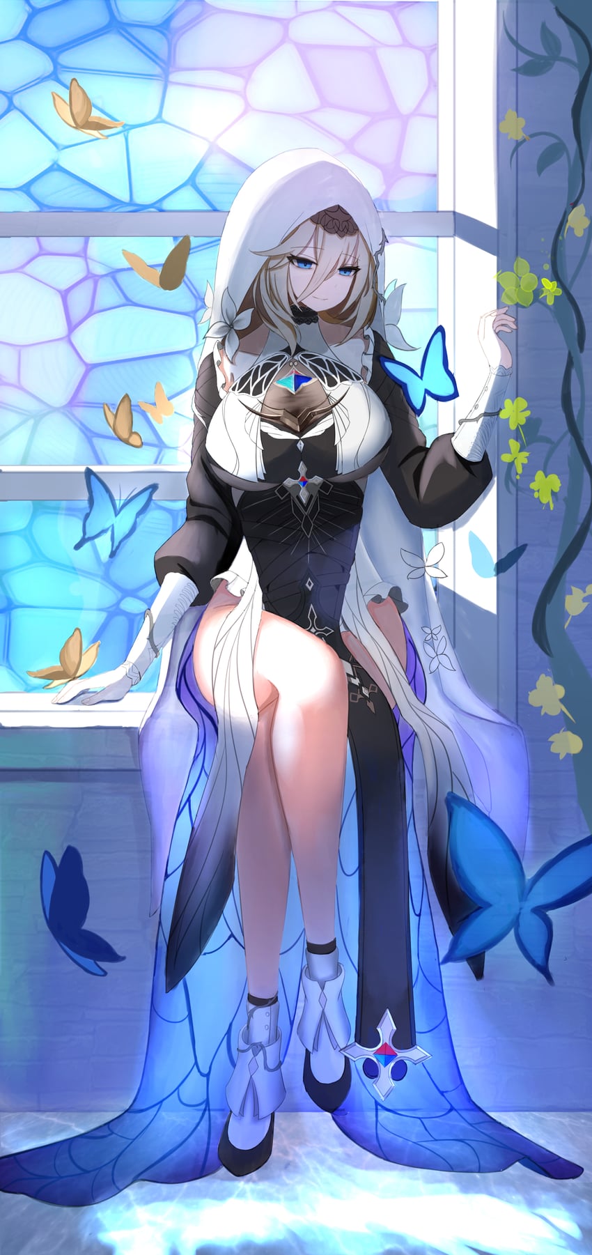 aponia (honkai and 1 more) drawn by suan_latang