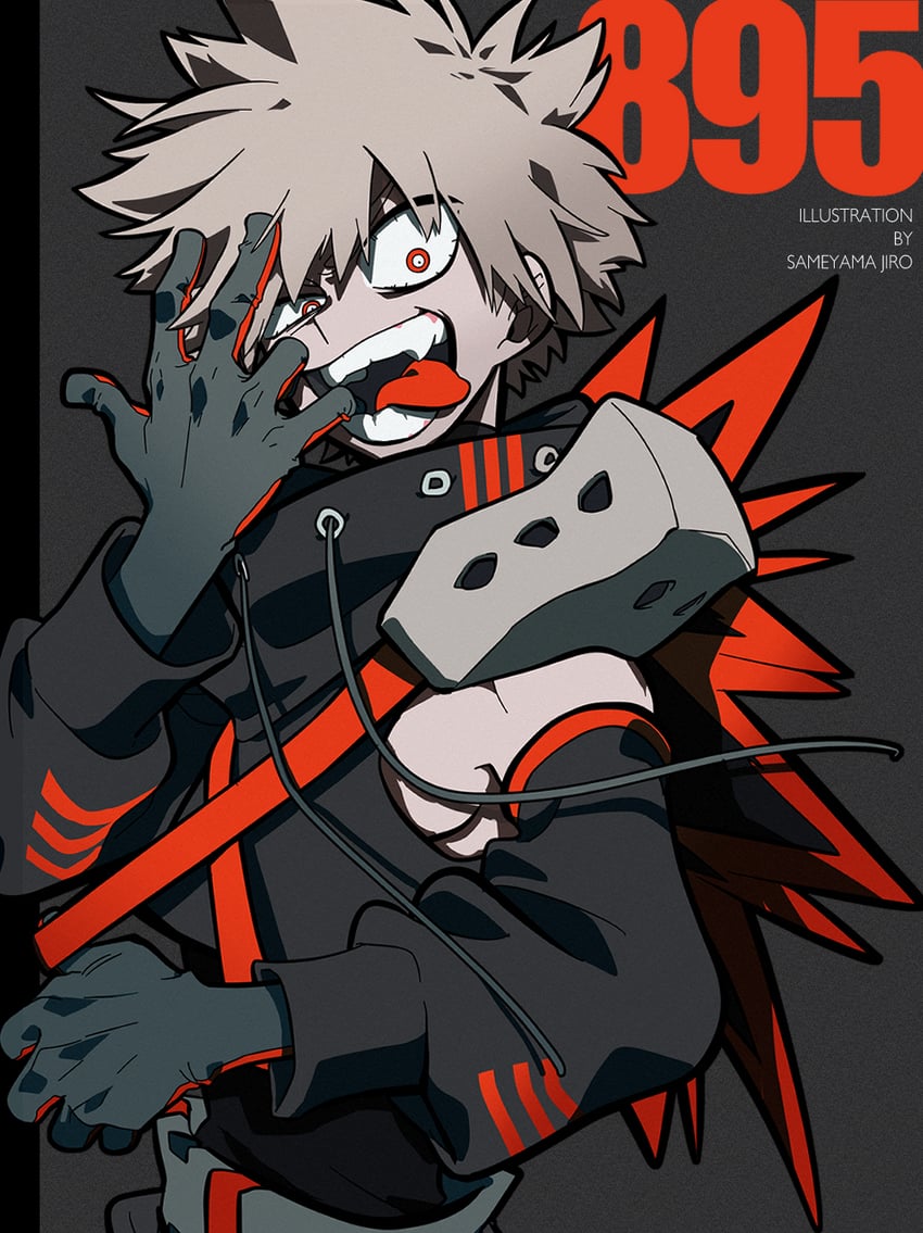 bakugou katsuki (boku no hero academia) drawn by sameyama_jiro