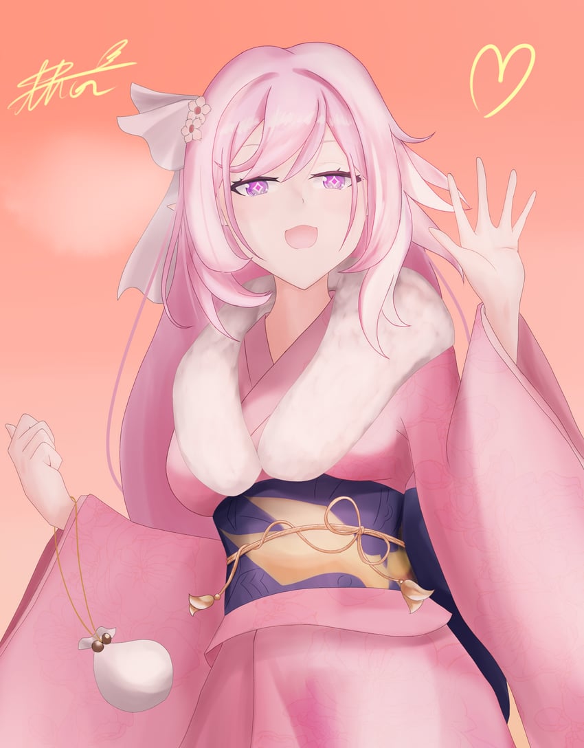 elysia (honkai and 1 more) drawn by thor_gdgd