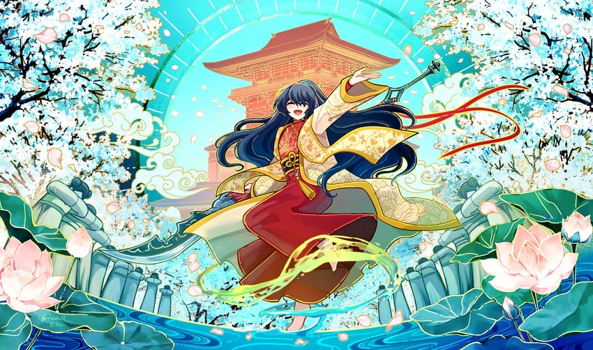 hong lu (project moon and 1 more) drawn by gredell_elle