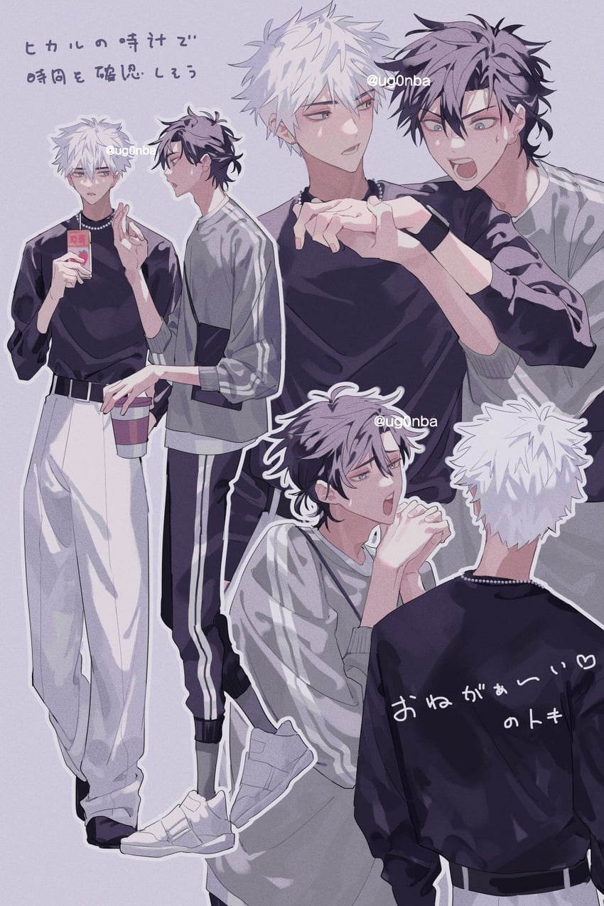 cheng xiaoshi and lu guang (shiguang dailiren) drawn by ugonba_(howatoro)