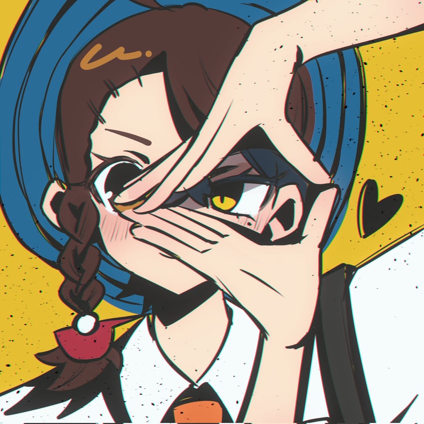 juliana and carmine (pokemon and 1 more) drawn by qnqn_1020