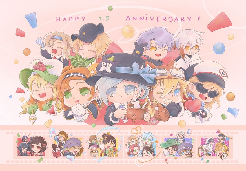 vertin, sonetto, 37, isolde, regulus, and 28 more (reverse:1999) drawn by airu_(airu_27)