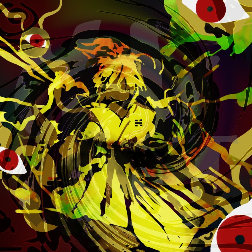 yuugenmagan (touhou and 1 more) drawn by kaigen_1025