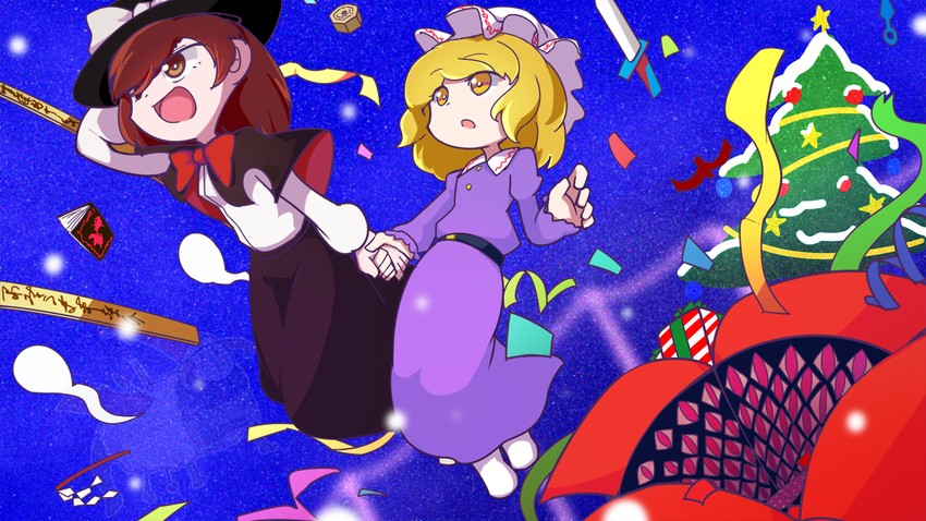 usami renko and maribel hearn (touhou and 1 more) drawn by kirisame-nununu