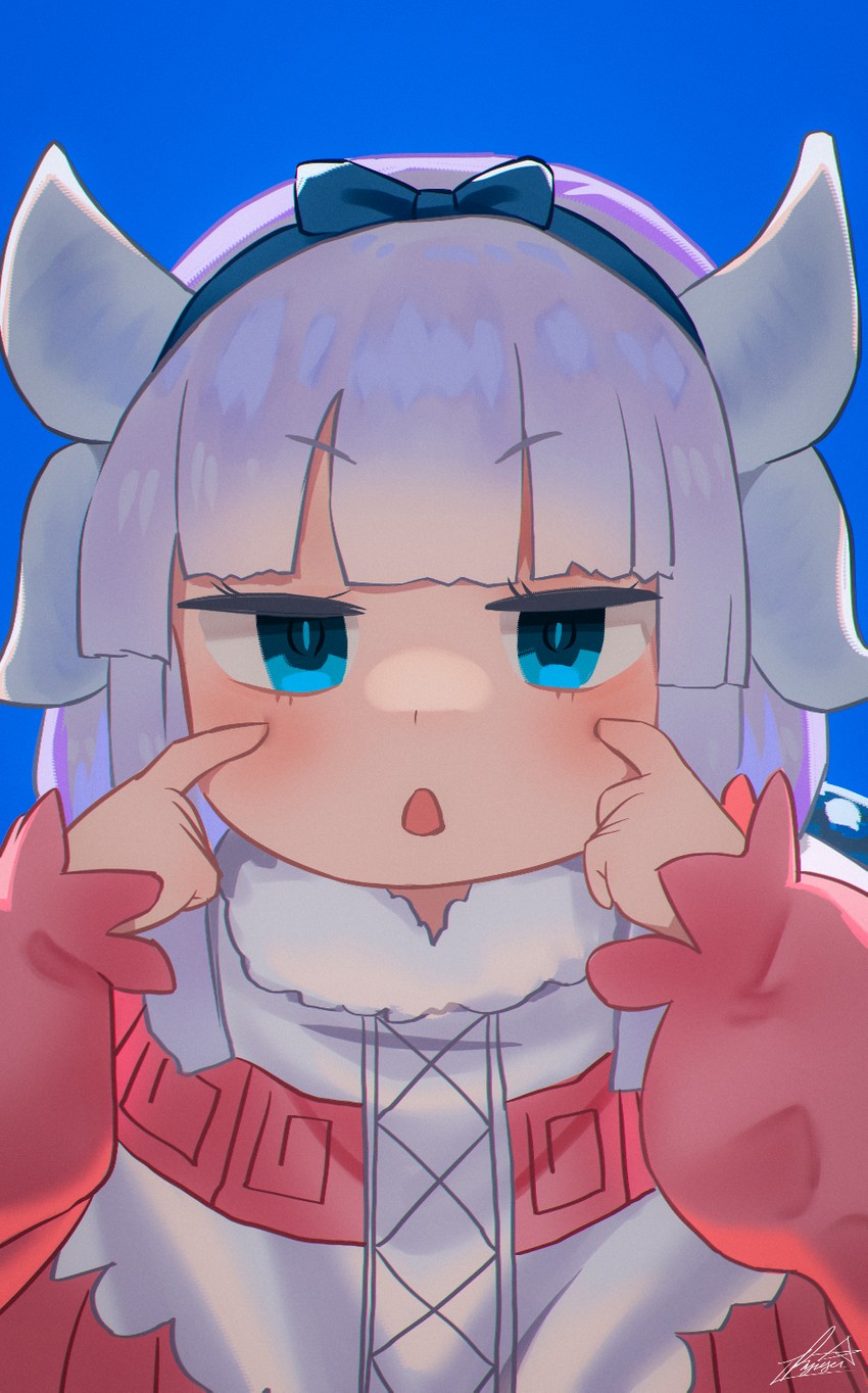 kanna kamui (kobayashi-san chi no maidragon) drawn by ryusei_hashida