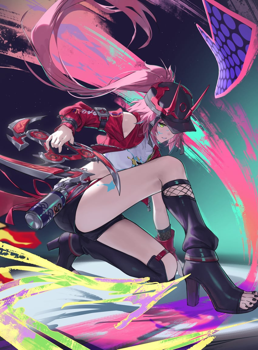 rappa (honkai and 1 more) drawn by sasa_(sasa_ekakiman)