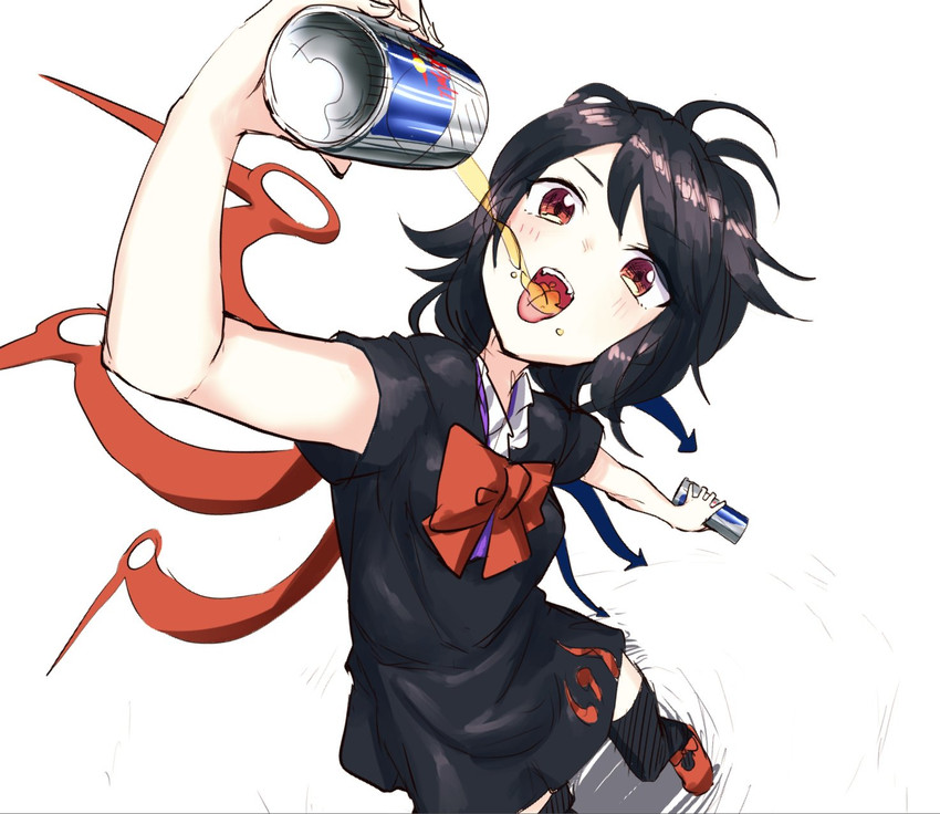 houjuu nue (touhou and 1 more) drawn by kisamu_(ksmz)