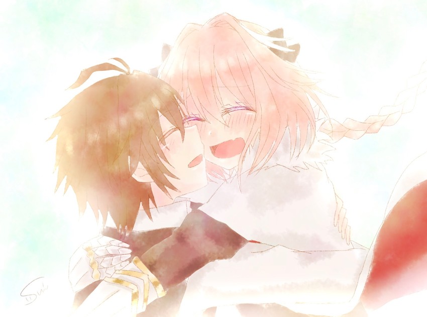 astolfo and sieg (fate and 1 more) drawn by h2o_(@h2osu5)