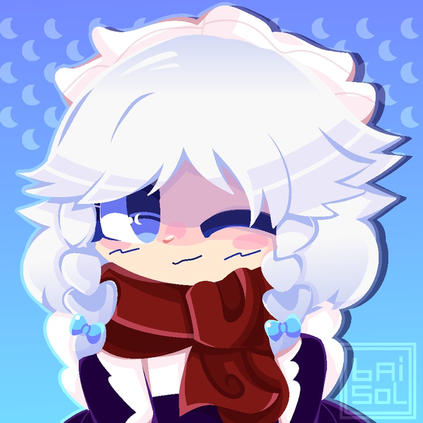 izayoi sakuya (touhou and 1 more) drawn by baisol