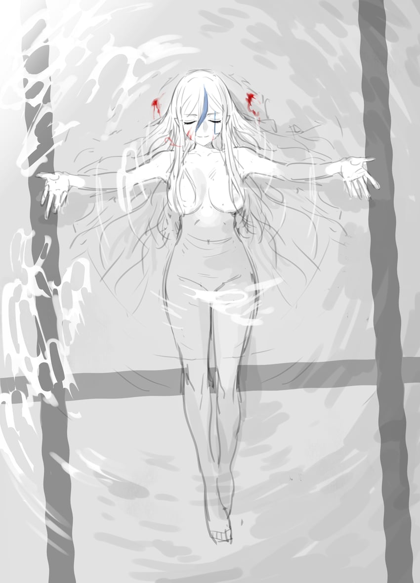 v'ehxness (the hundred line -last defense academy-) drawn by 4oji344